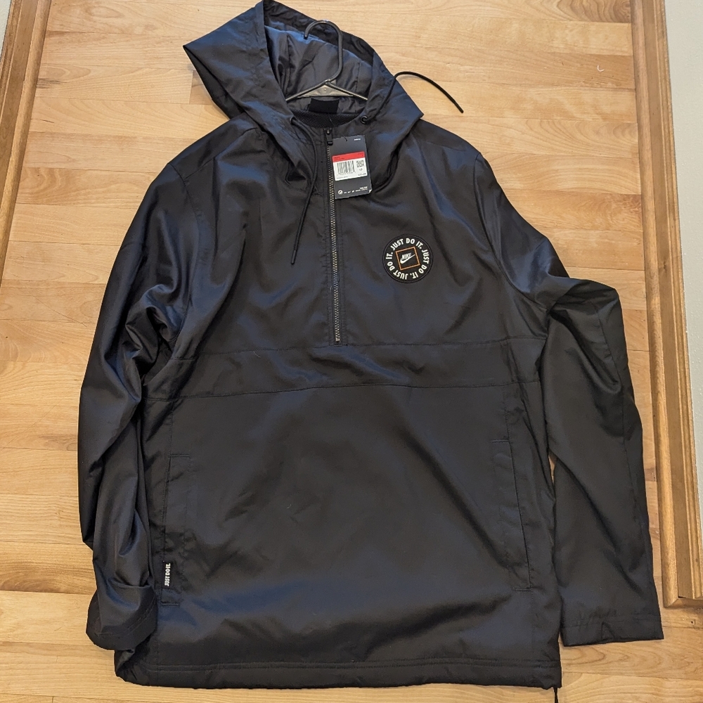 Nike quarter zip windbreaker